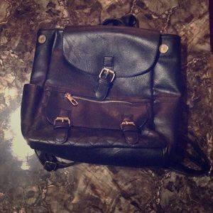 Black handbag/ backpack